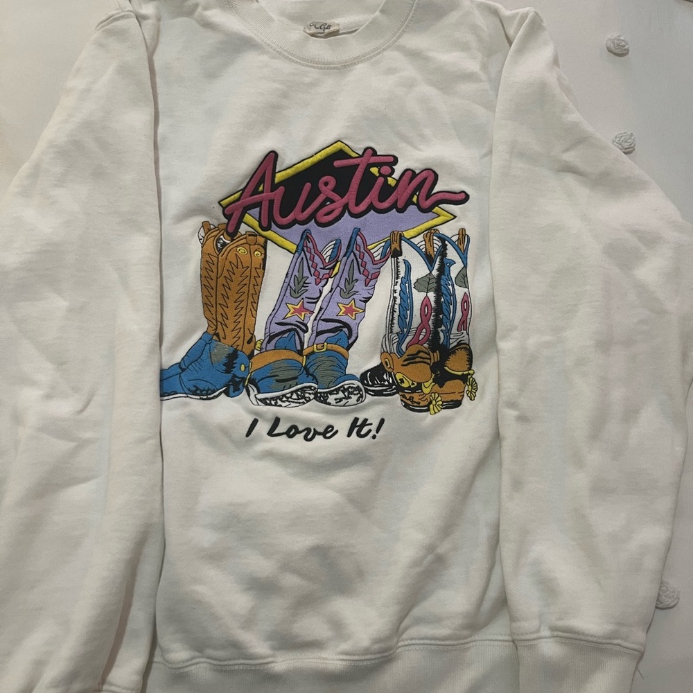 Austin brandy crew neck